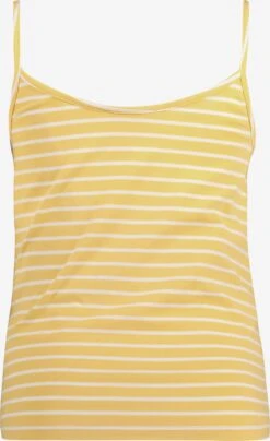 Ulla Popken Spaghetti Tops Top Dames Lichtgeel -Dameskleding Verkoop Winkel d0958745d51ce741a7c1576a13bc37c9