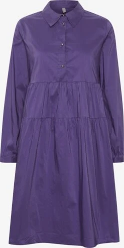 Culture Mini Jurken Jurk Dames Pruim