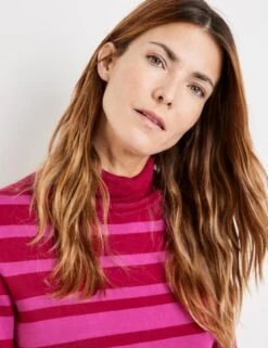 Gerry Weber Coltruien Trui Dames Pink / Magenta -Dameskleding Verkoop Winkel d2884de52f712dbfaebe789c864559d7