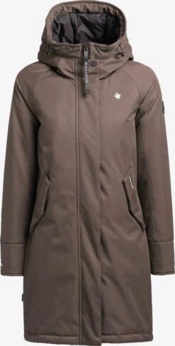Khujo Parkas Tussenparka LARIA Dames Bruin