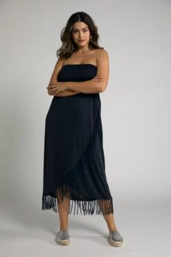 Ulla Popken Strandjurkjes Strandjurk Dames Marine -Dameskleding Verkoop Winkel d37de9e778af5e768fa08b5841f94ed7