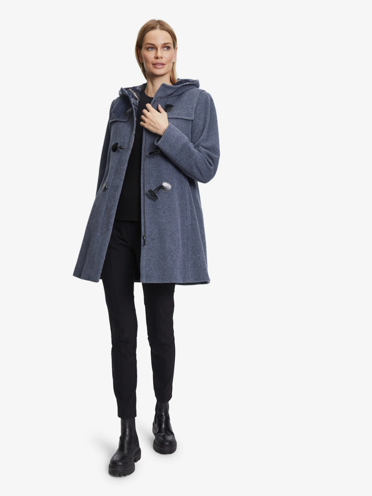 Gil Bret Korte Mantels Tussenmantel Dames Blauw 7 Gil Bret Korte Mantels Tussenmantel Dames Blauw - Afbeelding 5