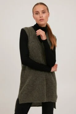 Truien Zonder Mouwen Trui PZASTRID Dames Groen -Dameskleding Verkoop Winkel d4e7572c7a855022aa932ff2c4b9501d