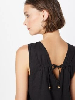 Tom Tailor Blouse Tops Blouse Dames Zwart -Dameskleding Verkoop Winkel d56141170f680931734050798ef47228