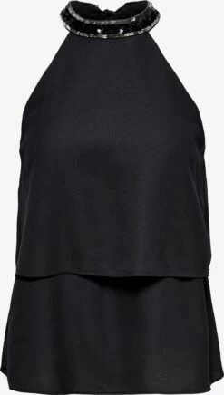 ONLY Uitgaanstops Top Gloria Dames Zwart
