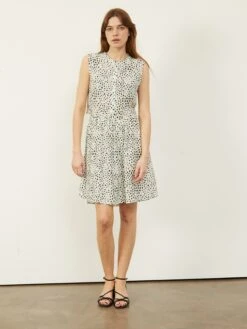 Blousejurken Blousejurk DOMINIQUE Dames Wit -Dameskleding Verkoop Winkel d64f793ce99cfa49e3d0656a2c3a1a7f