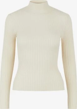 Pieces Coltruien Trui Crista Dames Crème