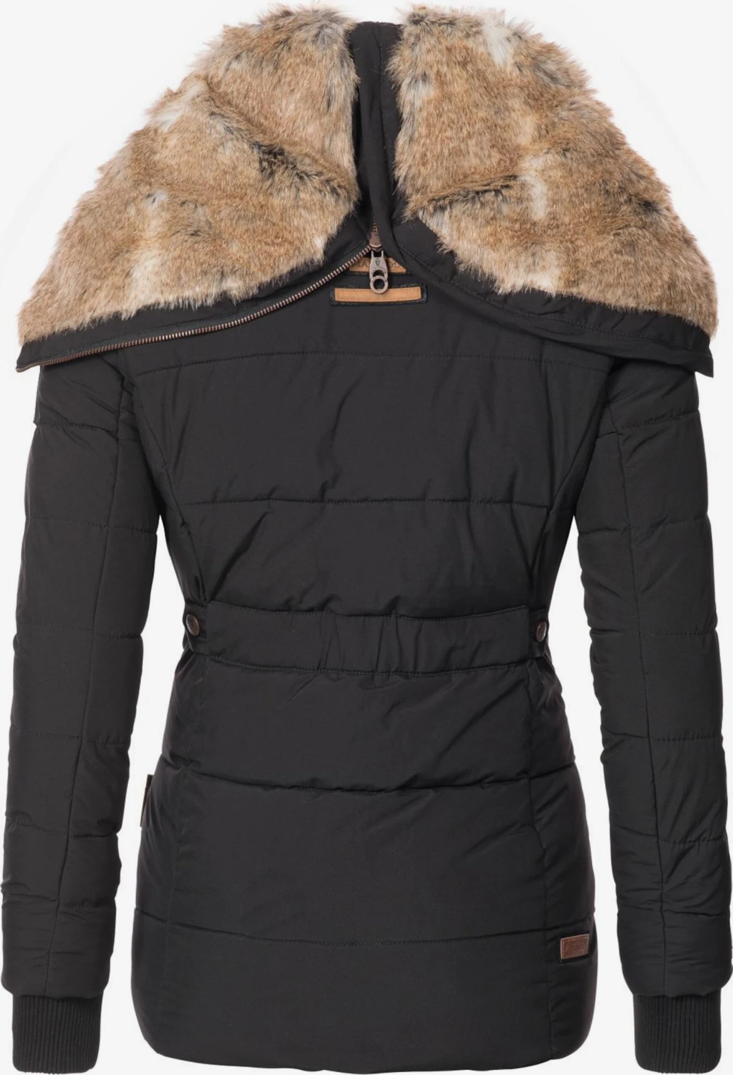 Marikoo Winterjassen Winterjas Nekoo Dames Zwart 7 Marikoo Winterjassen Winterjas Nekoo Dames Zwart - Afbeelding 5