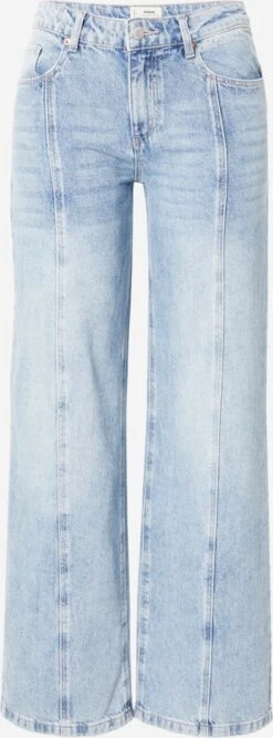 Boyfriend Loosefit Jeans Dames Lichtblauw