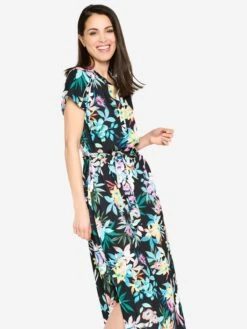 LOLALIZA Blousejurken Blousejurk Dames Zwart -Dameskleding Verkoop Winkel d8d6e7733a9e2aac9ace4d92887120d0