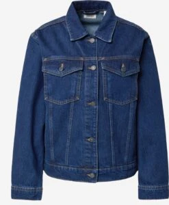 ESPRIT Spijkerjasjes Tussenjas Dames Donkerblauw