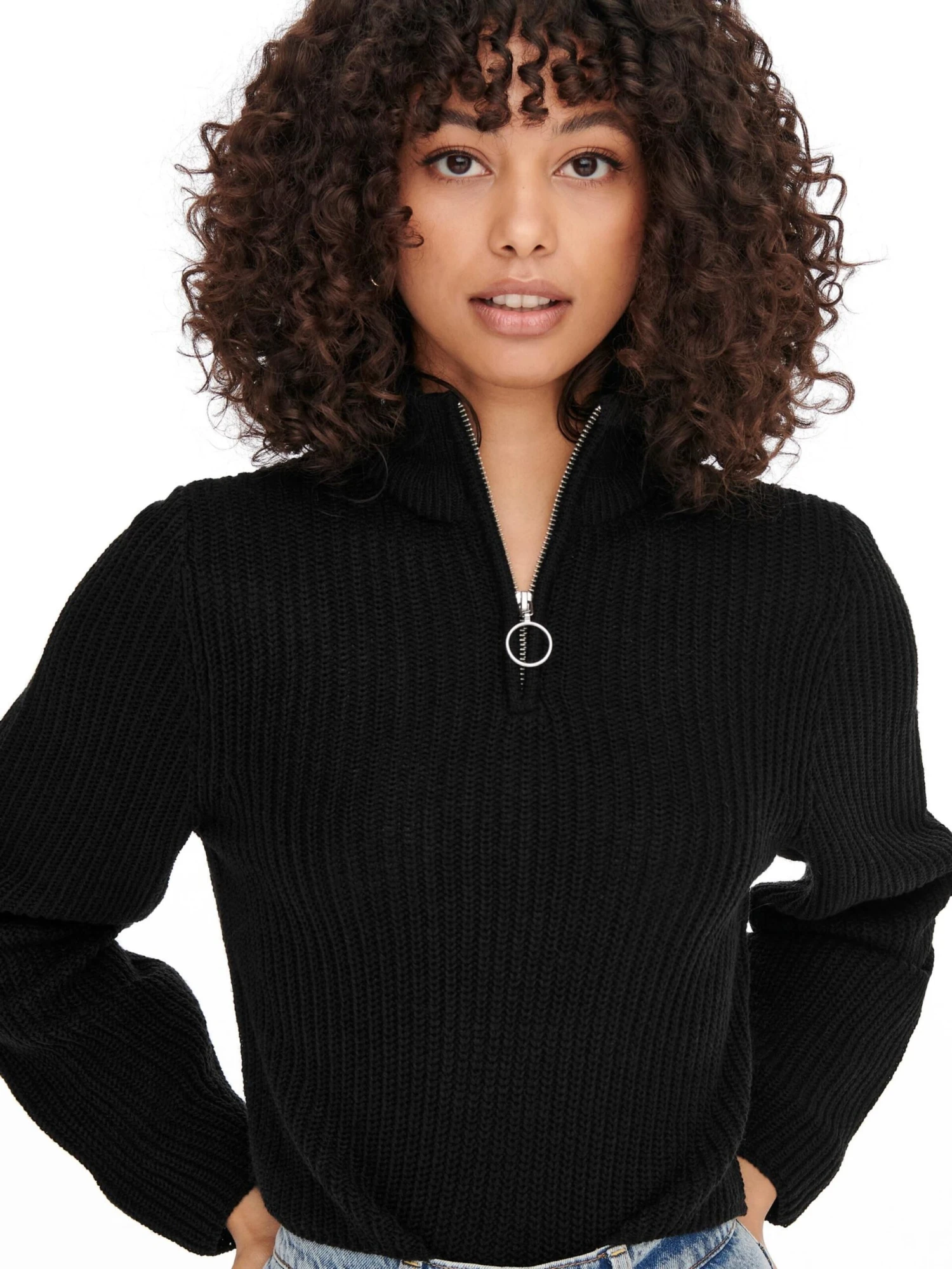 ONLY Coltruien Trui Ava Nicoya Dames Zwart 9 ONLY Coltruien Trui Ava Nicoya Dames Zwart - Afbeelding 7