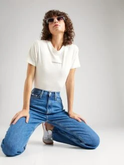 Calvin Klein Jeans T-shirts Shirt Dames Wit / Offwhite 11 Calvin Klein Jeans T-shirts Shirt Dames Wit / Offwhite -Dameskleding Verkoop Winkel dac01c4bbb6cabfafed9629ce6fc2aa1