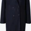 Monki Wollen Mantels Tussenmantel Dames Nachtblauw -Dameskleding Verkoop Winkel dbcf0b2f42ec1ff7ffb4a2e1709e7d85