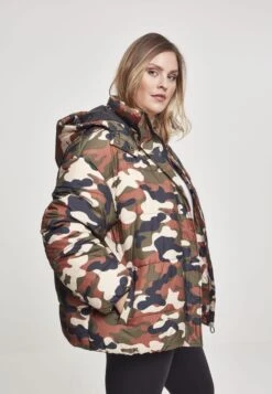 URBAN CLASSICS Winterjassen Winterjas Boyfriend Camo Dames Gemengde Kleuren -Dameskleding Verkoop Winkel dc54e114fc5e03ab94cbe35670173016