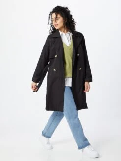 Selected Femme Trenchcoats Tussenmantel Weka Dames Zwart -Dameskleding Verkoop Winkel dca95252c51d3b0e18e921f6e42432eb