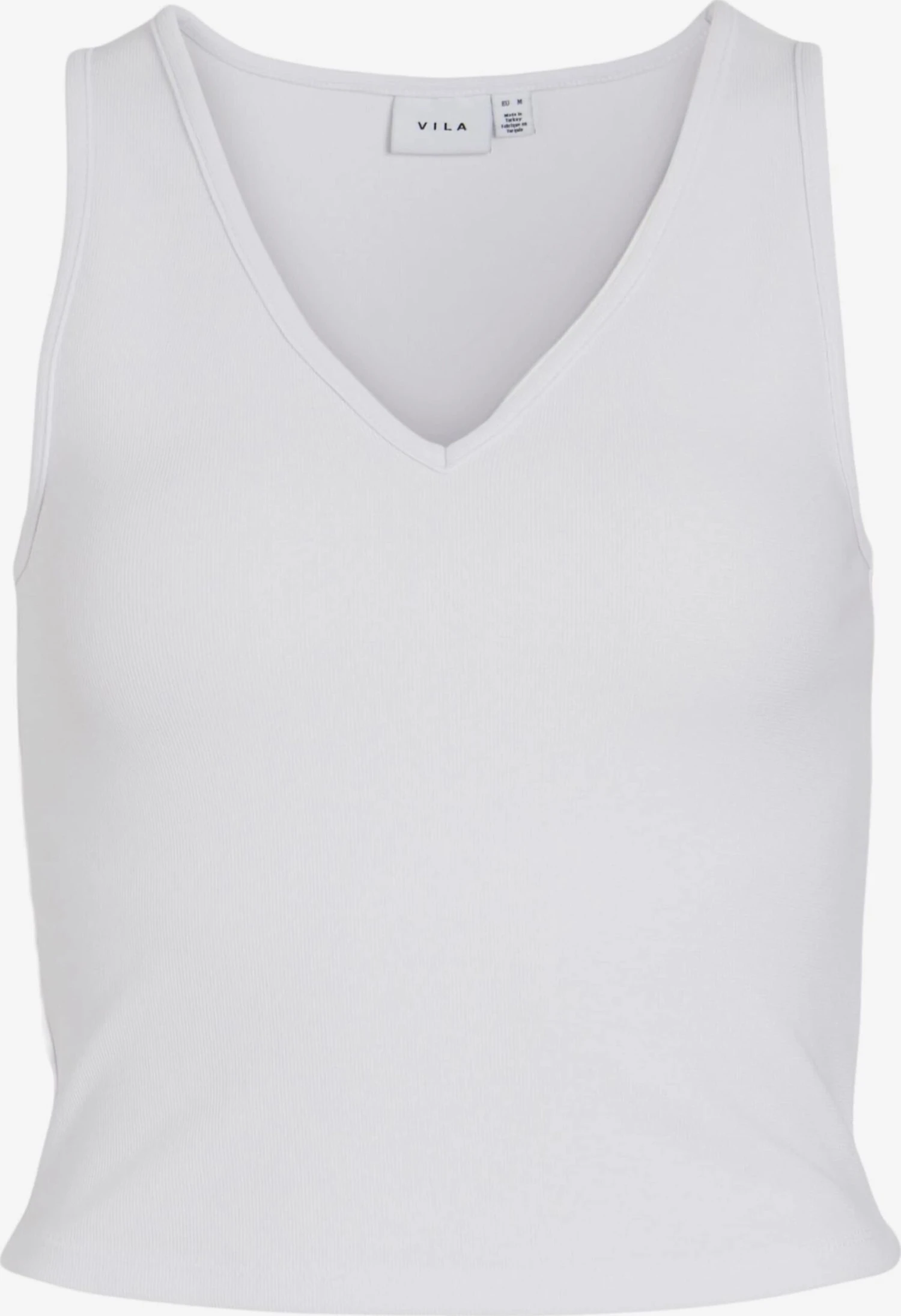 Vila Crop Tops Top KIA Dames Wit