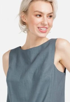 HELMIDGE Zomerjurken Zomerjurk Dames Duifblauw -Dameskleding Verkoop Winkel e00fdf1091c1b47ab470551f6edefa5e