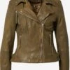 Freaky Nation Leren Jassen Tussenjas Dames Olijfgroen -Dameskleding Verkoop Winkel e0c5755765c2f67aeea73b6eccdebbb3