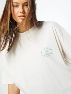 Oversized Shirts Oversized Shirt PLEASURE OF LEISURE Dames Wit -Dameskleding Verkoop Winkel e1a028820698e186035437c6e368e7ff