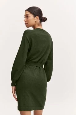 B.young Gebreide Jurken Gebreide Jurk NONINA Dames Donkergroen -Dameskleding Verkoop Winkel e2137e4b5abf305c609b3b96a03c62f2