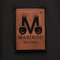 Marikoo Tussenjassen Tussenjas Brombeere Dames Zwart -Dameskleding Verkoop Winkel e289a48f7d29afce9f09e2d04c3ce0e4