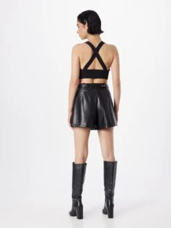 Iceberg Crop Tops Top MAGLIA Dames Zwart -Dameskleding Verkoop Winkel e34e21d308925b9f0e5c73edeaab5fe4