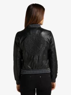 CARLO COLUCCI Leren Jassen Tussenjas Colton-L Dames Zwart -Dameskleding Verkoop Winkel e3a8f196b0d602c8b2640080e124bf8c