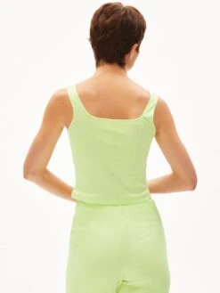 Armedangels Tanktops Top ANONG Dames Limoen -Dameskleding Verkoop Winkel e3cf5522c8ec6cff137ebfaf806e1486