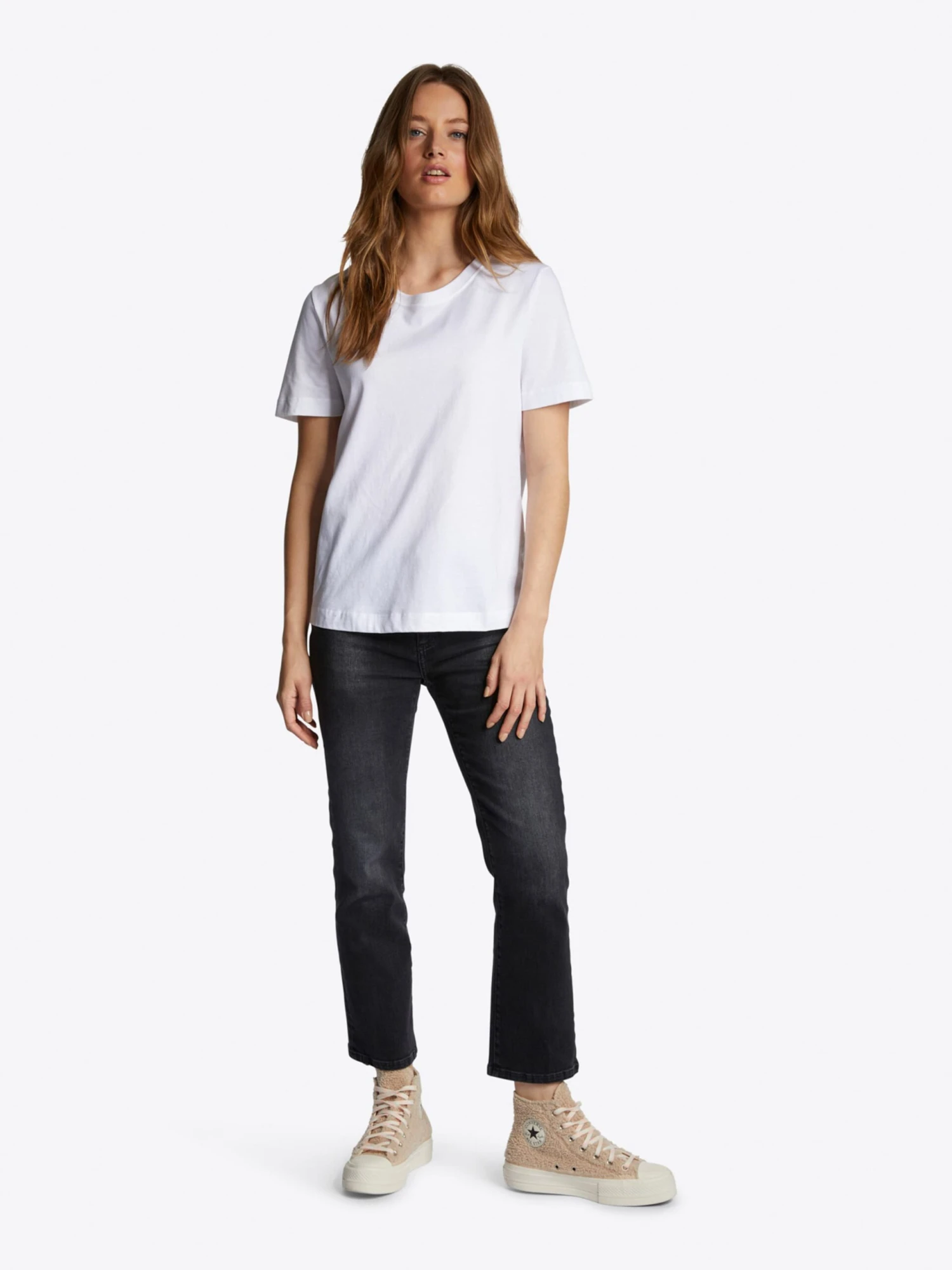 Rich&royal Bootcut Flared Jeans Dames Zwart 5 Rich&royal Bootcut Flared Jeans Dames Zwart - Afbeelding 3