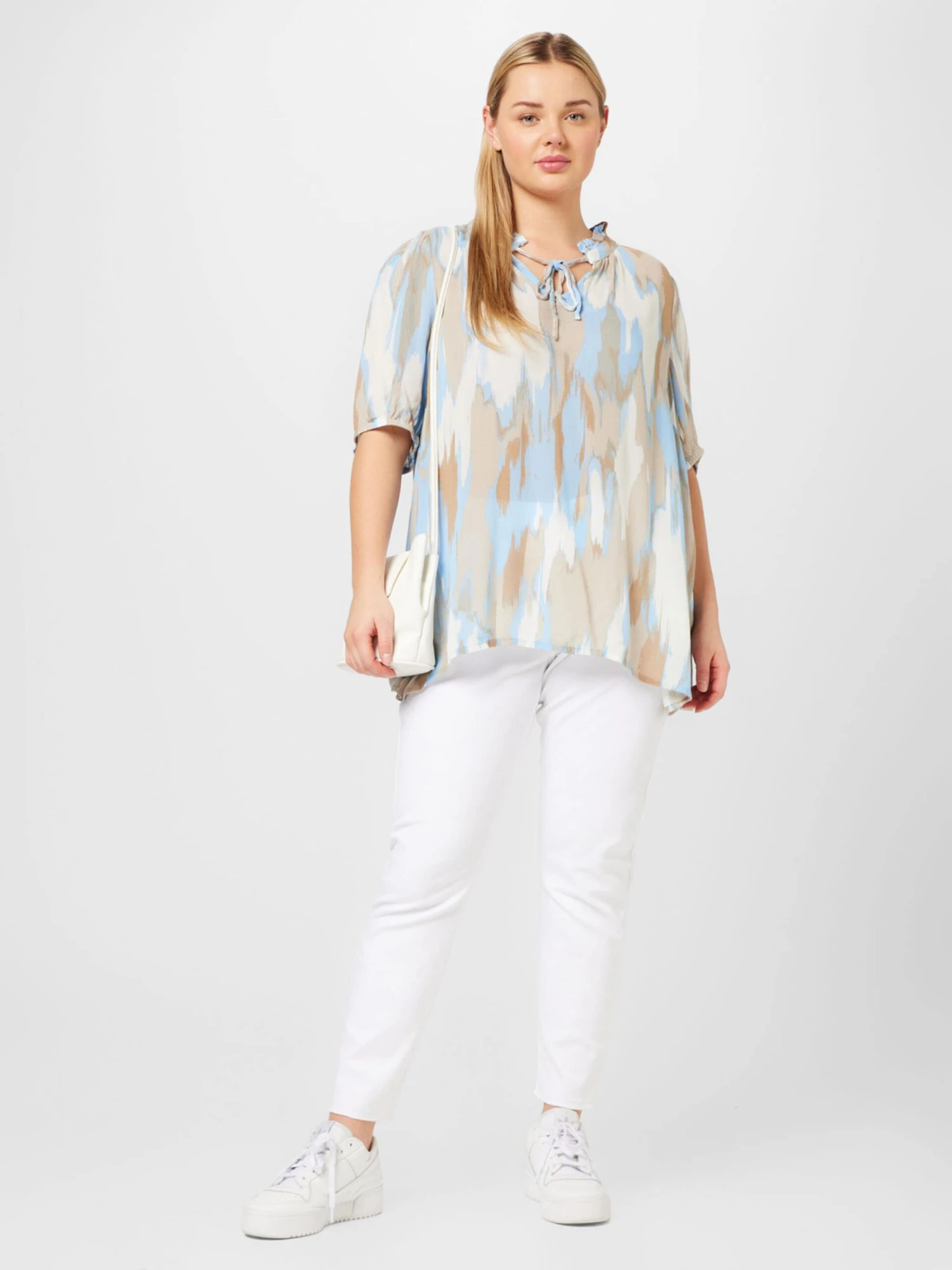 ONLY CARMAKOMA Jeans Slimfit Jeans WILLY Dames Wit 7 ONLY CARMAKOMA Jeans Slimfit Jeans WILLY Dames Wit - Afbeelding 5