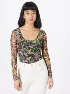 WAREHOUSE Longsleeves Shirt Jemma Lewis Dames Zwart -Dameskleding Verkoop Winkel e4f6d4cd79f080b3c8c4016f70c39956