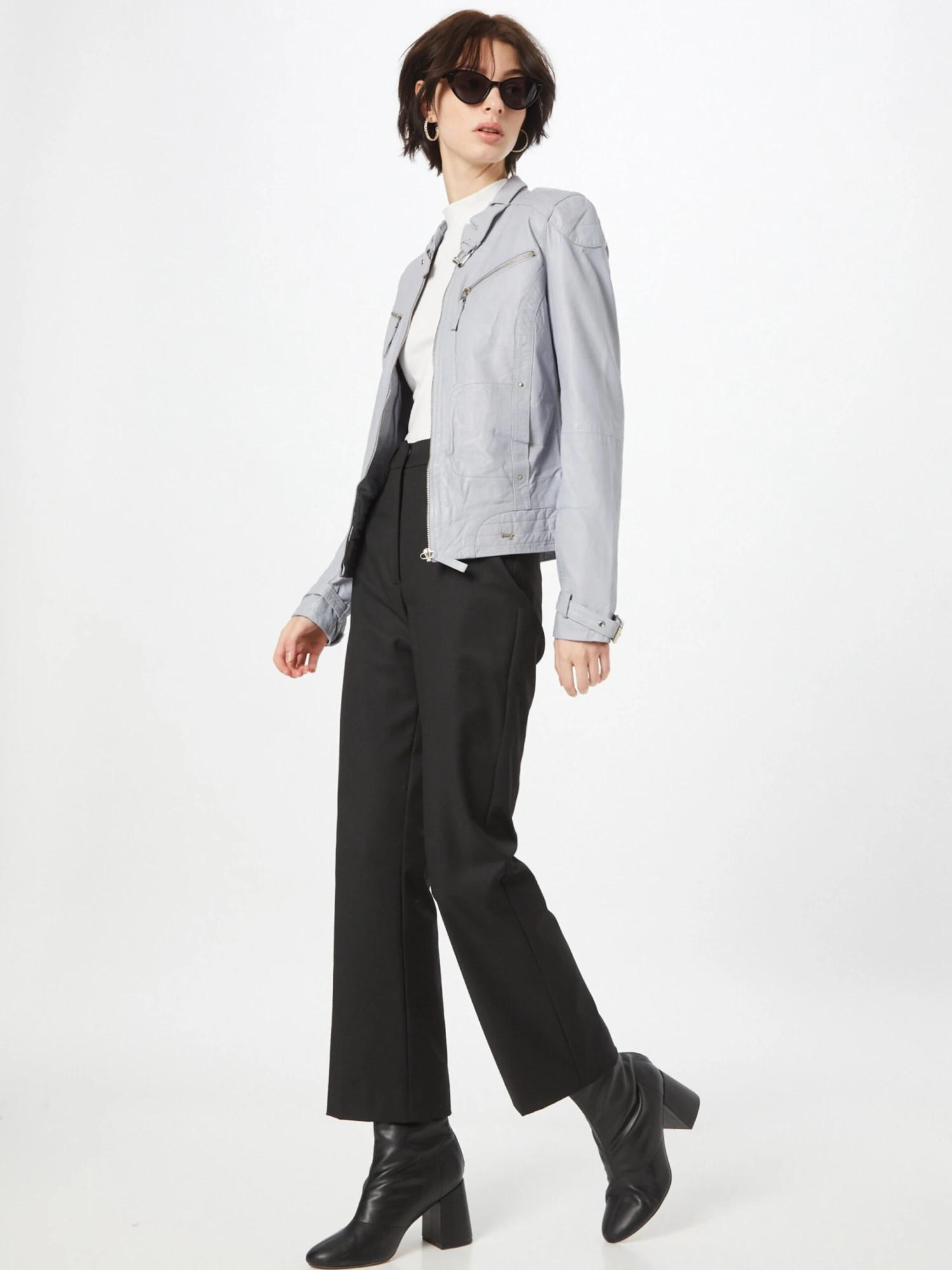 Maze Leren Jassen Tussenjas Ryana Dames Blauw 7 Maze Leren Jassen Tussenjas Ryana Dames Blauw - Afbeelding 5