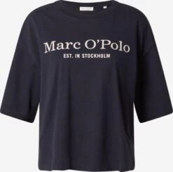 Marc O'Polo T-shirts Shirt Dames Donkerblauw