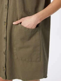 Noisy May Blousejurken Blousejurk Alma Dames Kaki -Dameskleding Verkoop Winkel e85d4a011cb324d46270b9721bcf9a46