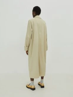 EDITED Trenchcoats Tussenmantel Luna Dames Beige -Dameskleding Verkoop Winkel e8b61cae1f911648a588da02a5b254d4