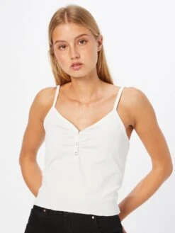 About You Spaghetti Tops Top Elisa Dames Wit -Dameskleding Verkoop Winkel ec01e353d10e856b6d44b132c0b27253