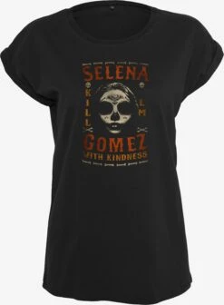 T-shirts Shirt Selena Gomez Kill Em Dames Zwart