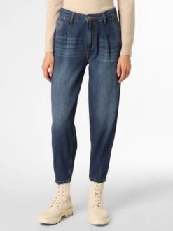 Mom Jeans Loosefit Jeans Kelly Dames Blauw