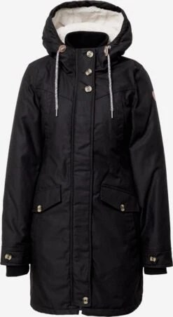 Parkas Winterparka Spicy Eden III Dames Zwart