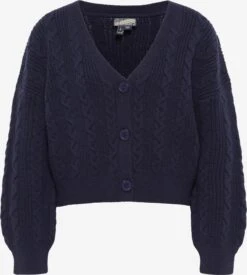 DreiMaster Vintage Vesten Gebreid Vest Dames Marine