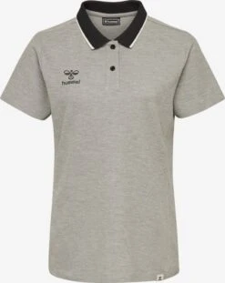 Hummel Polos Shirt Dames Grijs