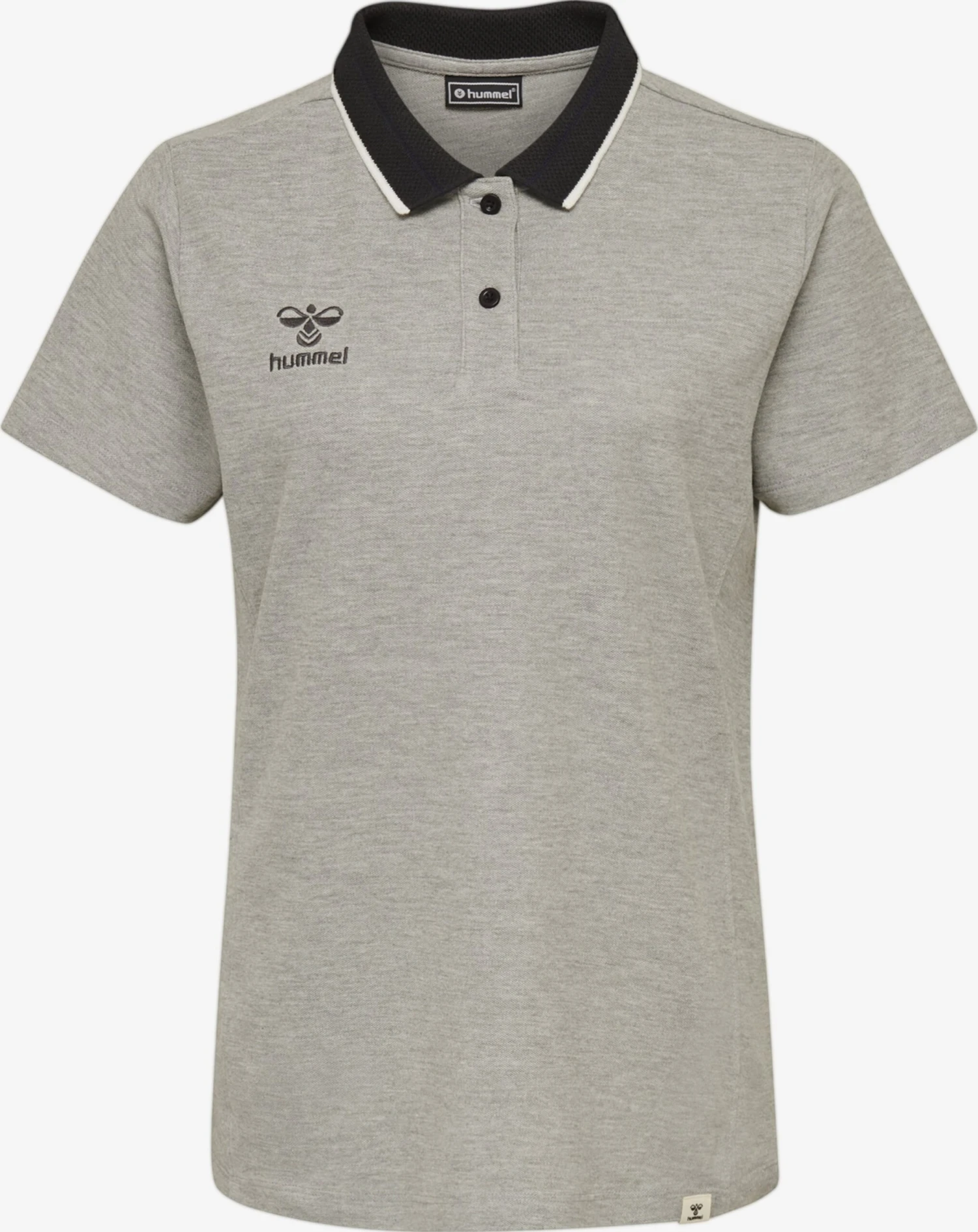 Hummel Polos Shirt Dames Grijs 3 Hummel Polos Shirt Dames Grijs