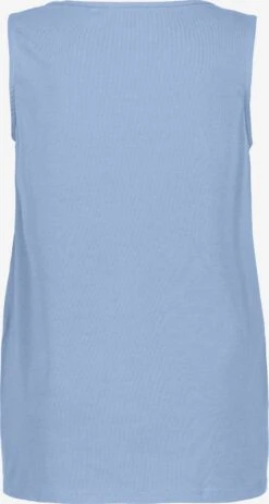 Ulla Popken Mouwloze Shirts Top Dames Smoky Blue -Dameskleding Verkoop Winkel ee06c56e5735aa162e7ee499a5e22ded