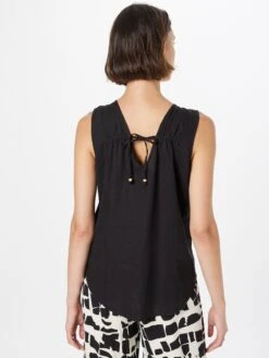 Tom Tailor Blouse Tops Blouse Dames Zwart -Dameskleding Verkoop Winkel ef84e017931fed5c6bf9d9b7f2662270