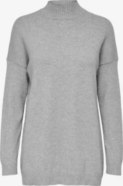 ONLY Fijngebreide Truien Trui Lesly Dames Grijs