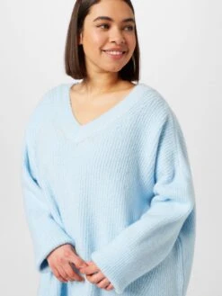 Oversized Truien Oversized Trui Dames Lichtblauw -Dameskleding Verkoop Winkel f1e12484b75f68b4acc9de9aac692287