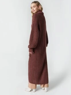 Lange Vesten Gebreide Mantel Primrose Dames Bruin -Dameskleding Verkoop Winkel f20eba3b8239d55c2e0a25e57db6b529