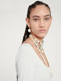 EDITED Longsleeves Shirt Oni Dames Offwhite -Dameskleding Verkoop Winkel f64953886b4d5473ad37ddc349d3e46c