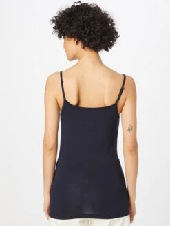 MORE&MORE Spaghetti Tops Top Julie Dames Nachtblauw -Dameskleding Verkoop Winkel f663696fbd2d2b4636d5cdc630c925a6